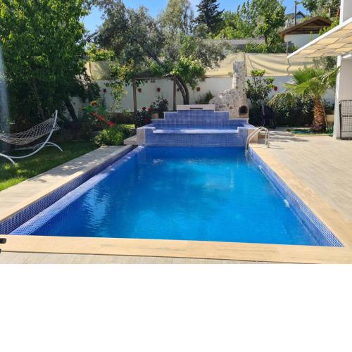 Villa with Jacuzzi and Backyard in Kalkan