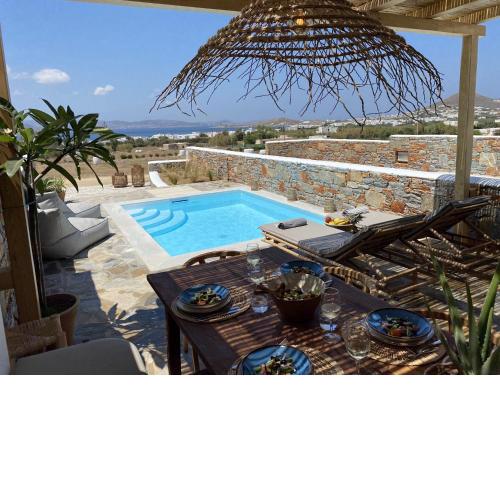 Villa Ypsilon Naxos - luxury holiday house with amazing sea view & private pool