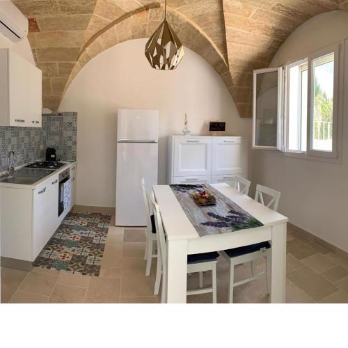 Villino a 400m dalla spiaggia di Pescoluse