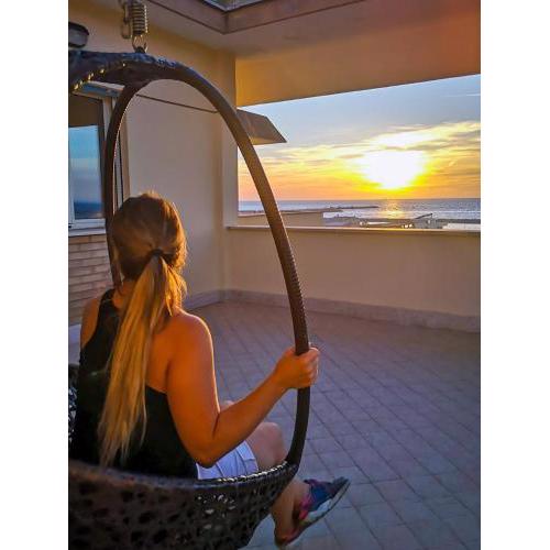 VUEL SEA VIEW HOUSE -10 Minutes from the Airport Fiumicino