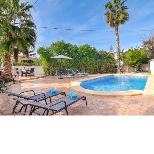 Welcoming villa in Benissa with swimmig pool