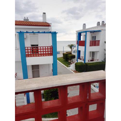 White house on the Beach