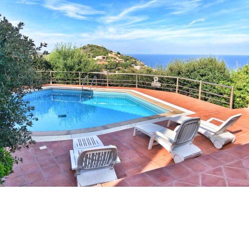 Wonderful seaview and pool - Casa Rosa Gialla