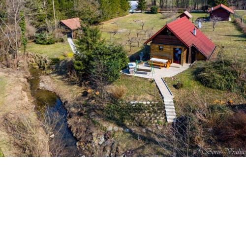 Wooden Cabin Zurej with Hot Tub