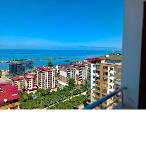 Yomra lüx deniz manzaralı daire