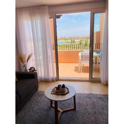 Zeer trendy 2-bed penthouse op de Mar Menor Golf & Padel Resort