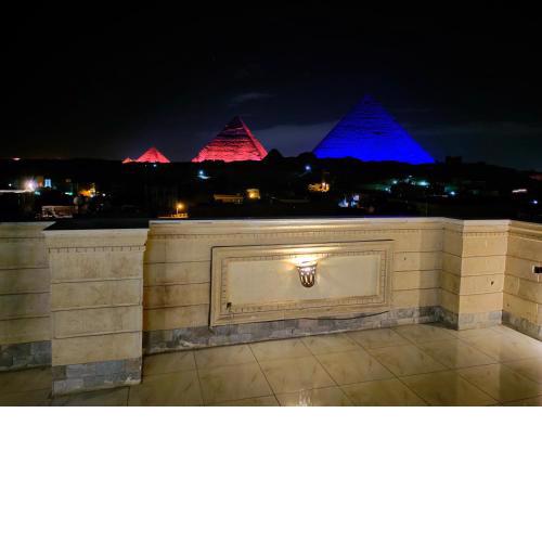 Zeina pyramids view