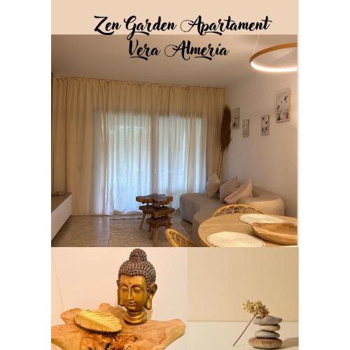 Zen garden apartment.