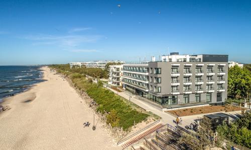 Baltské more priamo na pláži v Hoteli Baltivia Sea Resort **** s polpenziou, neobmedzeným bazénom a saunami