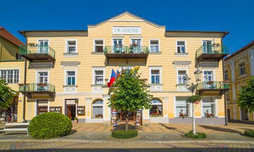 Františkovy Lázně: Spa Hotel Goethe *** s polpenziou, infrasaunou a liečebnými procedúrami + hudobné večery