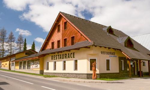 Jeseníky v Areáli Skiland Ostružná s bohatou ponukou športového vyžitia (ihrisko, ruské kolky) a polpenziou