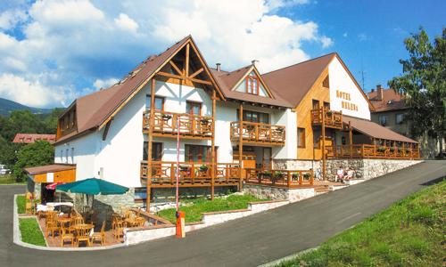 Krkonoše: 3* Hotel Helena s polpenziou, obedovým balíčkom, zmrzlinovým pohárom a vyžitím pre deti i športovcov