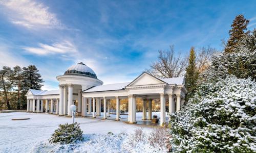 Mariánské Lázně: Pobyt v 3* boutique Ville Rozmarýn s raňajkami formou bufetu + neobmedzená konzumácia nápojov