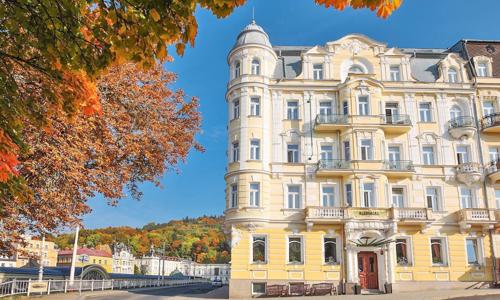 Mariánské Lázně pri Hlavnej kolonáde v Hoteli Belvedere Spa & Wellness **** s polpenziou a vstupom do bazéna