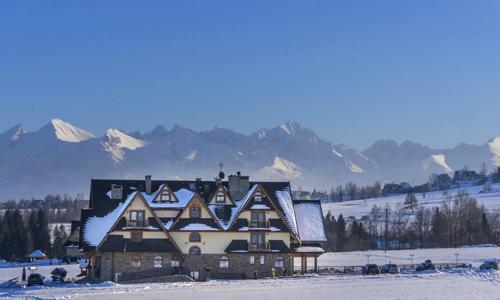 Poľské Tatry štýlovo: Białka Tatrzańska v Penzióne Silverton s polpenziou, saunou a posilňovňou + vírivka