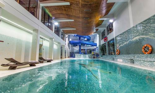Poľsko len 11 km od hraníc so SR: Hotel Klimek SPA **** s aquaparkom a saunovým svetom neobmedzene + polpenzia