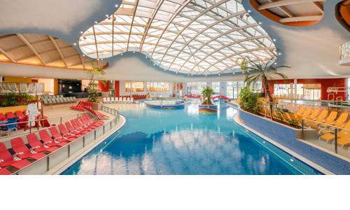 Štajersko: Rodinný wellness pobyt v 3* H2O Hotel-Therme-Rezorte s raňajkami + detské termálne kúpele a program